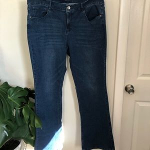 J Jill denim. Boot cut size 16